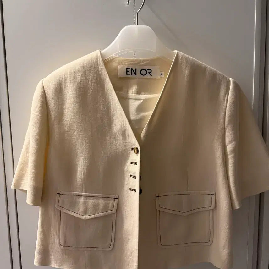 [BUNJANG] ENOR Summer Jacket Beige M / 엔오르 여름 자켓