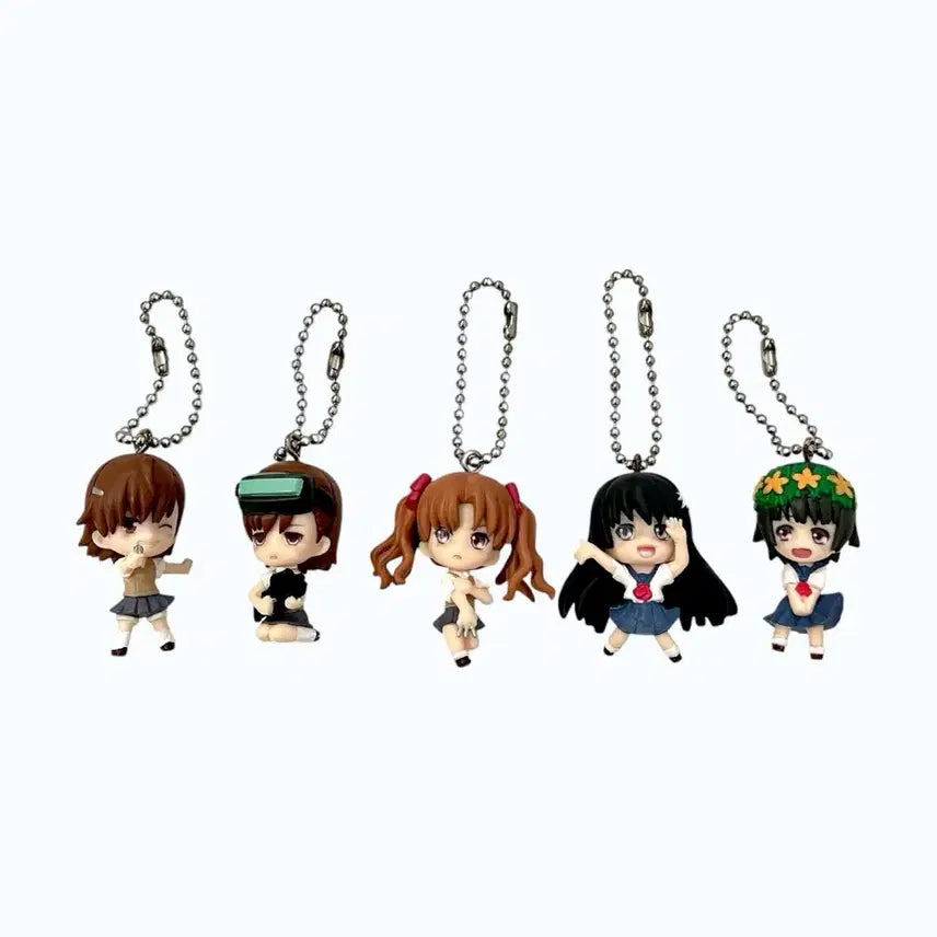 [BUNJANG] A Certain Scientific Railgun Figure Keyring / 어떤 과학의 초전자포 피규어 키링