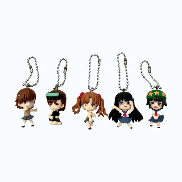 [BUNJANG] A Certain Scientific Railgun Figure Keyring / 어떤 과학의 초전자포 피규어 키링