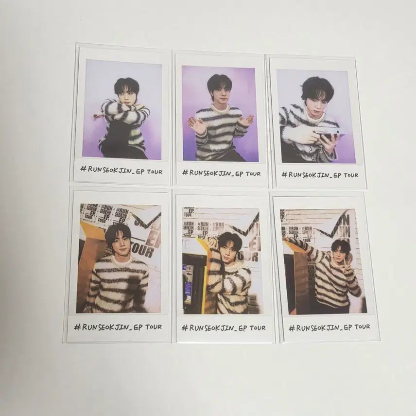 [BUNJANG] Jin (BTS) Runseokjin Instant Photocard Set / 런석진 인스턴트 포카 폴라 runseokjin  INSTANT PHOTO SET