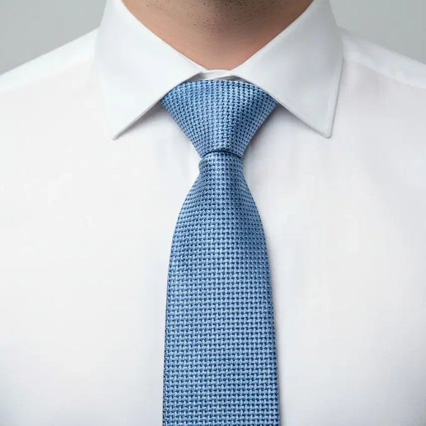 [BUNJANG] Jil Sander Pattern Silk Necktie / 질스튜어트 패턴 실크 넥타이