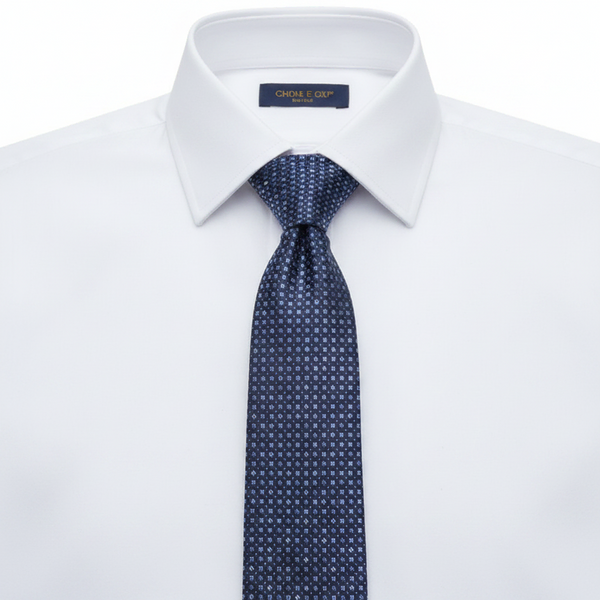 [BUNJANG] Fendi Logo Pattern Silk Necktie / 펜디 로고 패턴 실크 넥타이