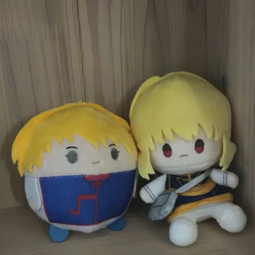 [BUNJANG] Hunter x Hunter Kurapika Plush Set / 헌터x헌터 크라피카 누이 세트