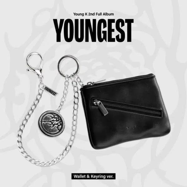 [BUNJANG] Young K 2nd Album YOUNGEST Wallet Keyring Set / 영케이 2집 앨범 YOUNGEST 월렛 키링 세트