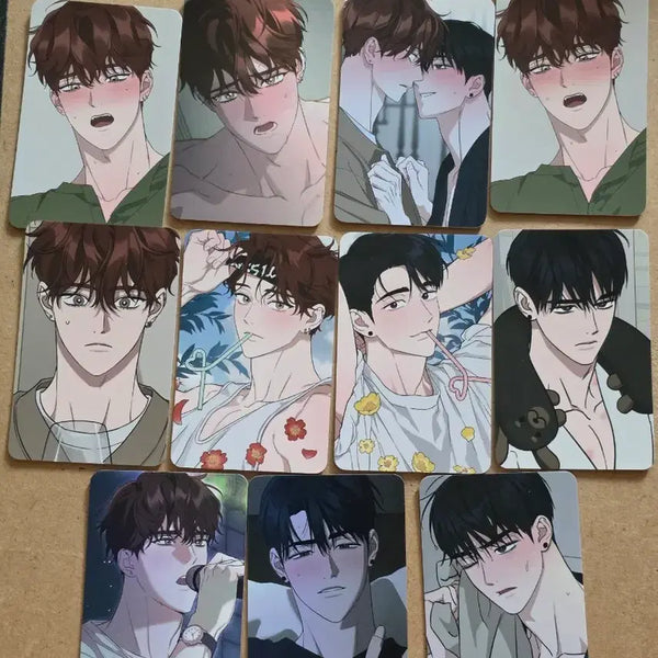 [BUNJANG] Dislove Ha Tae Jin Collection Photocard Cha Hyun Ho Jung Ui Heon Special Bundle Set / 디스러브 디럽 하태진 컬포 포카 차현호 정의헌 스페셜 일괄
