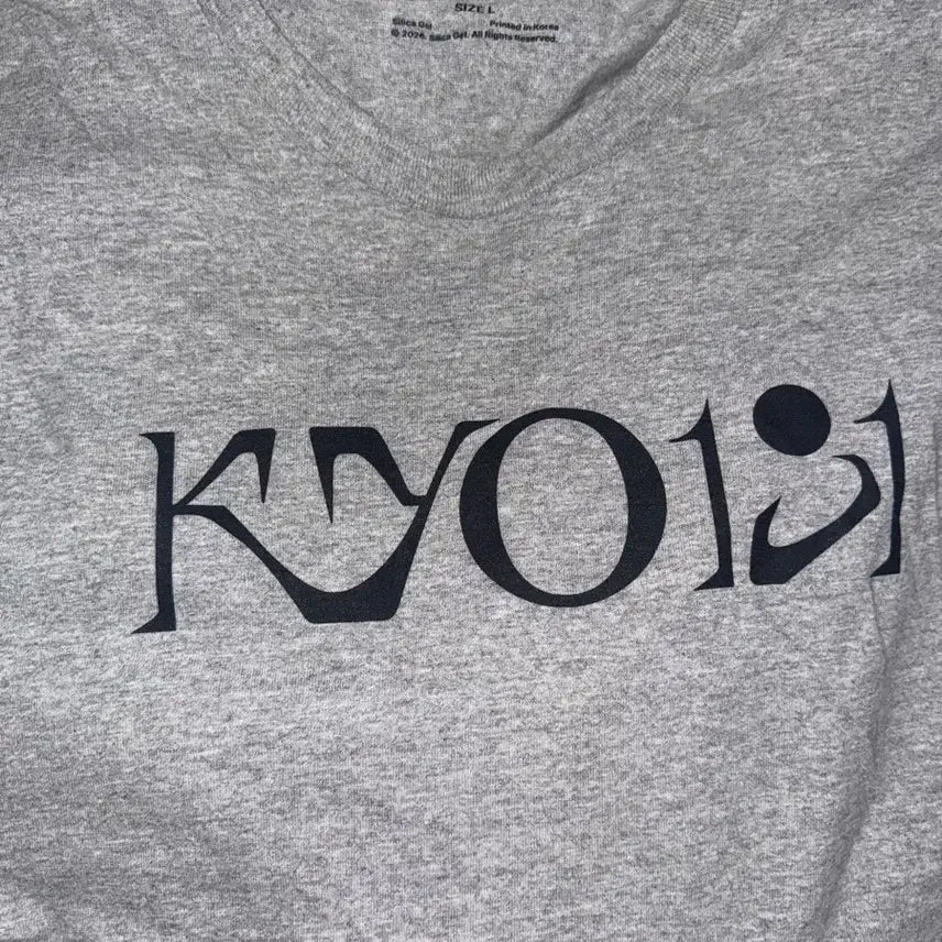 [BUNJANG] Kyo T-Shirt Size L / 실리카겔 kyo티셔츠 L사이즈