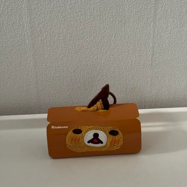 [BUNJANG] Rilakkuma Towel Keychain (B) / 리락쿠마 타월 키링(B)