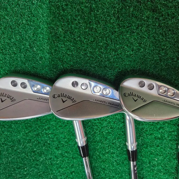 [BUNJANG] Callaway Jaws RAW Wedge Set (50, 54, 58 Degrees) / 한국정품 캘러웨이 죠스 RAW 50,54,58도 웨지 세트