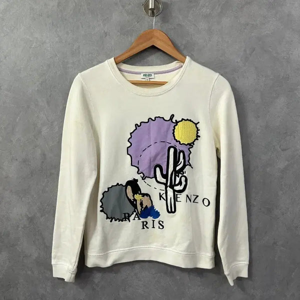[BUNJANG] Kenzo Men's Sweatshirt White S / 겐조 맨투맨 화이트 S