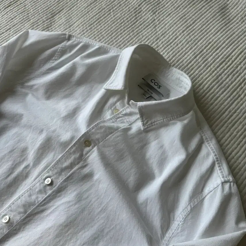 [BUNJANG] COS White Oxford Shirt / COS 코스 화이트 옥스포드 셔츠