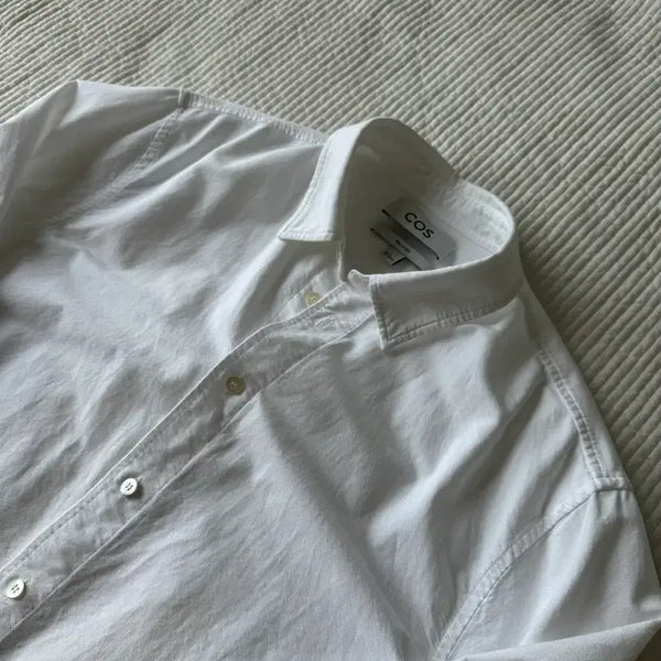 [BUNJANG] COS White Oxford Shirt / COS 코스 화이트 옥스포드 셔츠