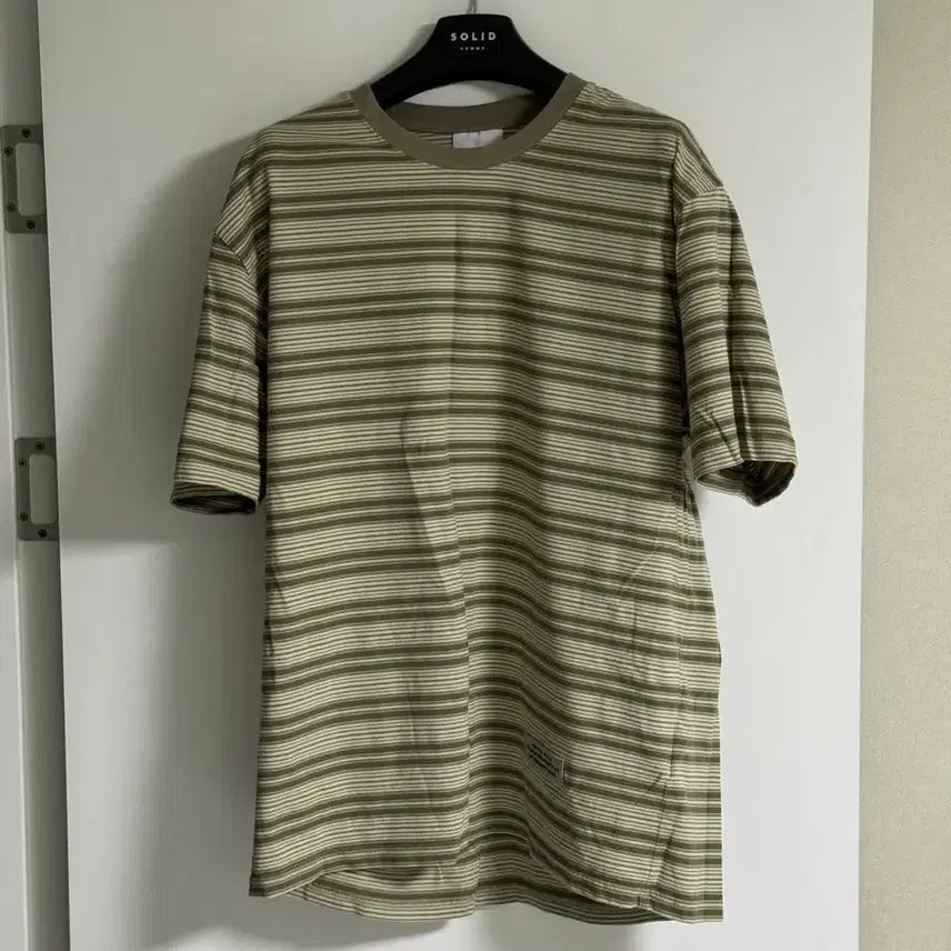 [BUNJANG] Thisisneverthat Striped T-Shirt Brown / <XL> 디스이즈네버댓 스트라이프 티셔츠 브라운
