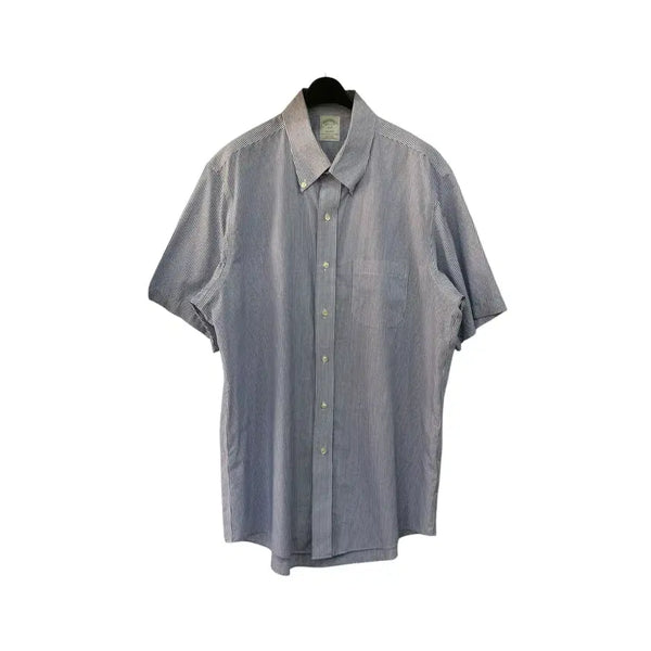 [BUNJANG] Brooks Brothers Short Sleeve Striped Shirt / 브룩스브라더스 반팔 스트라이프 셔츠