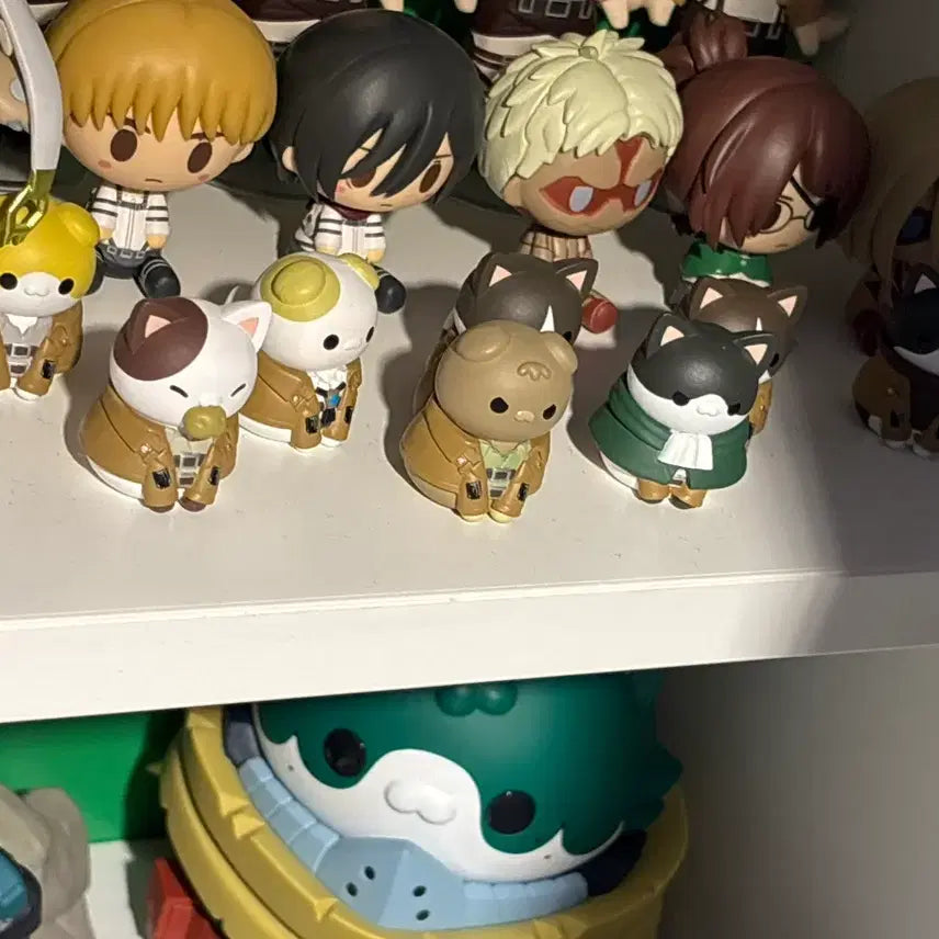 [BUNJANG] Attack on Titan Megacat Full Set Figure / 진격의 거인 메가캣 풀셋 판매 피규어