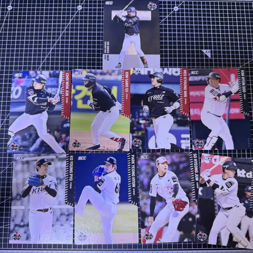 [BUNJANG] KT Wiz 2026 KBO Collection Cards Bundle Set / 2026 KBO 컬렉션 카드 KT위즈 일괄 판매