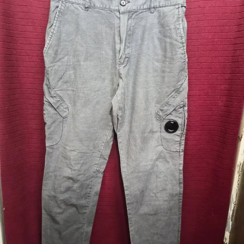 [BUNJANG] CP Company Wide Cargo Pants Grey / (30)CP컴퍼니 와이드 카고 바지 그레이