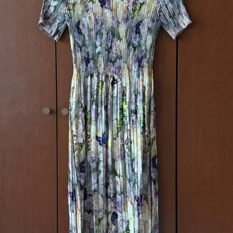 [BUNJANG] Pleated Long Dress / 플리츠 롱 원피스