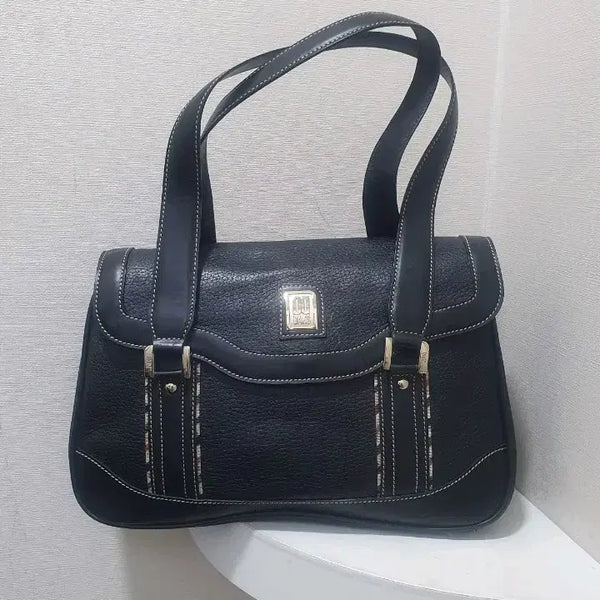 [BUNJANG] Daks Leather Tote Bag / 닥스 가방