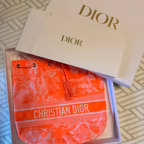 [BUNJANG] Dior Orange Tiger Travel Pouch Bag / 디올 오렌지 타이거 트래블파우치백/새제품 마지막가격