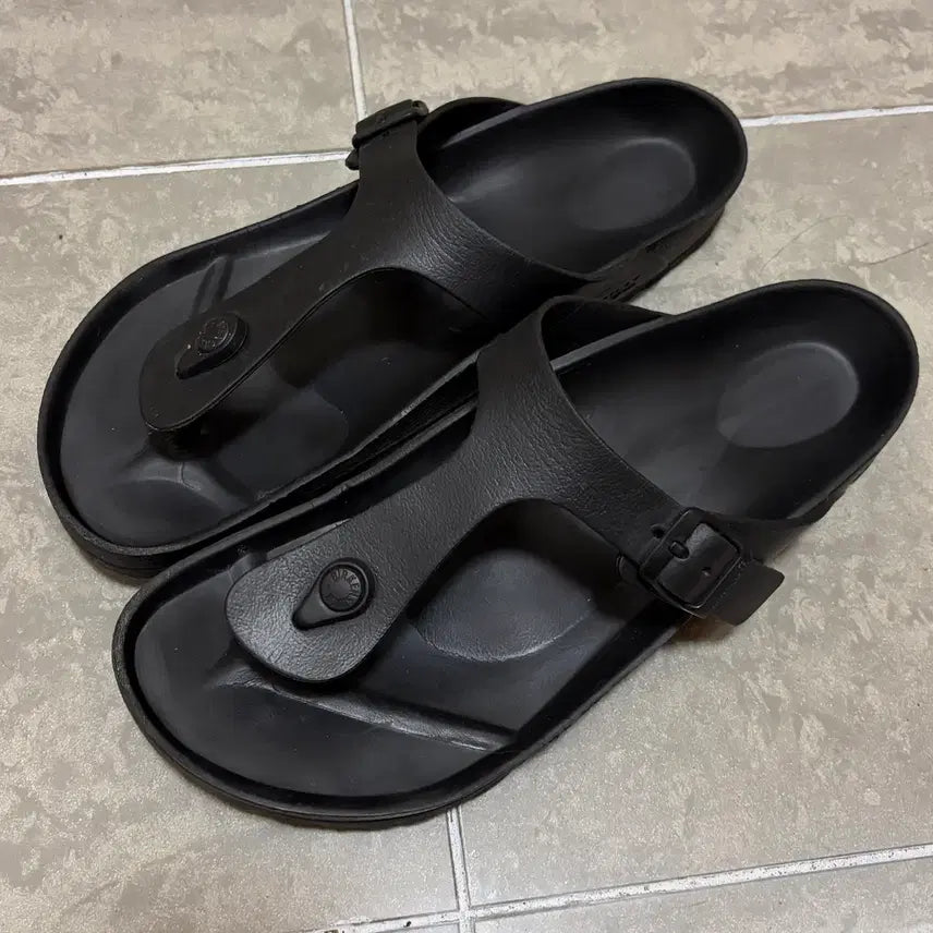 [BUNJANG] Birkenstock Gizeh Eva Black Sandals / [280] 버켄스탁 지제 에바 블랙