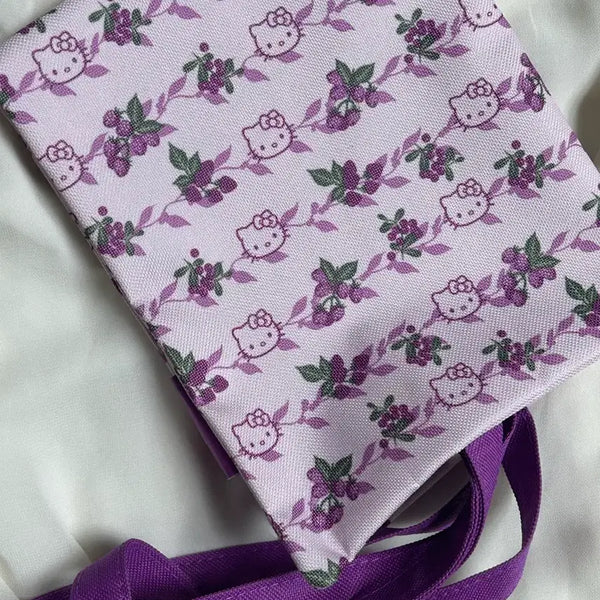 [BUNJANG] Sanrio Hello Kitty Lavender Eco Bag / 헬로키티 라벤더 에코백