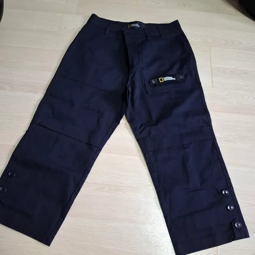 [BUNJANG] National Geographic Navy Cargo Pants / 내셔널지오그래픽 네이비 카고