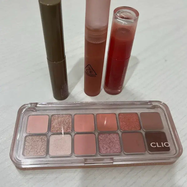 [BUNJANG] Spring Warm Tone Makeup Bundle - Eyeshadow Palette, Tint, Brow Cara / 봄웜 색조 화장품 메이크업 싸게 팔아용 브로우카라 섀도우 틴트