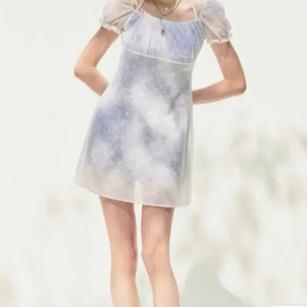 [BUNJANG] Citybreeze Shirring Mini Dress Size S / 시티브리즈 셔링 미니원피스 S