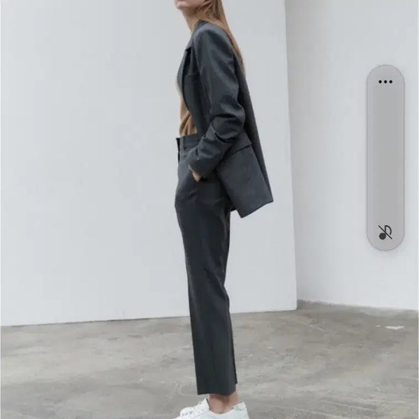 [BUNJANG] Neil Barret Charcoal 18 FN Suit Jacket & Pants Set Up / 닐바이피 차콜 18 fn 수트 자켓 / 팬츠 셋업