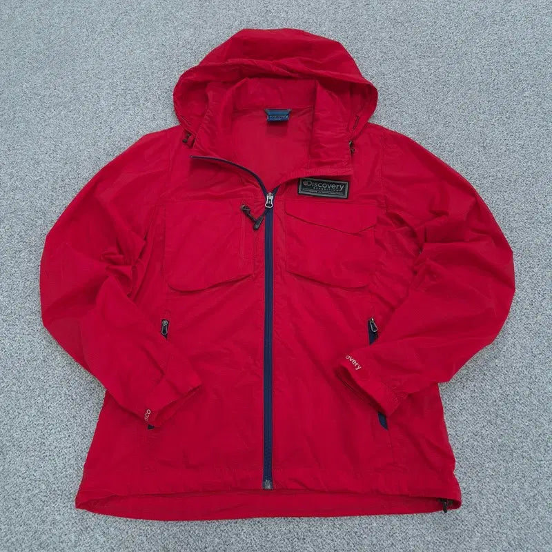[BUNJANG] Discovery Channel Windbreaker Jacket / 90 디스커버리 바람막이 자켓 | 0810B25