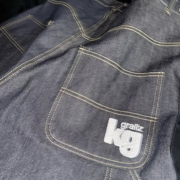 [BUNJANG] Coin Seoul Carpenter Low Pants Indigo Size 2 / 코인서울 그레일즈 카펜터 로우 팬츠 인디고 2