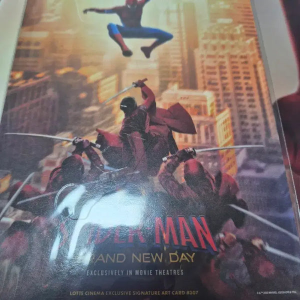 [BUNJANG] Spider-Man Brand New Day Art Card #307 / 스파이더맨 브랜드뉴데이 아트카드