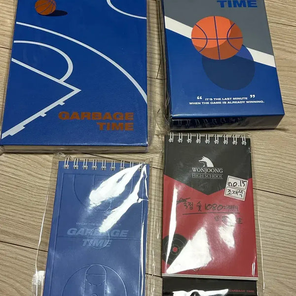 [BUNJANG] Garbage Time Tumblbug Funding Goods Postcard Diary Notebook / 가비지타임 갑타 텀블벅 펀딩 굿즈 엽서 다이어리 수첩