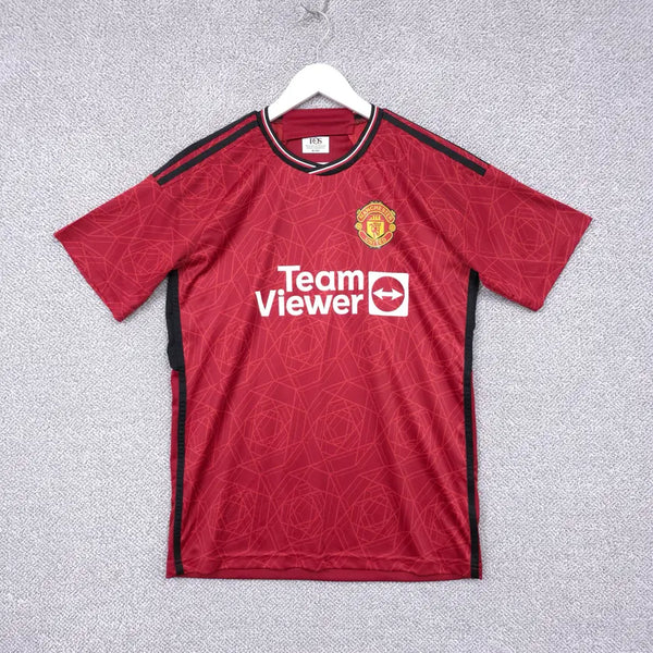 [BUNJANG] Manchester United Men's Football Jersey Performance Short Sleeve T-Shirt / 맨체스터유나이티드 남성 유니폼 축구 풋살 기능성 반팔 티셔츠 90-95