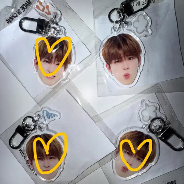 [BUNJANG] Treasure Asahi Heenoraek Keychain / 트레저 아사히 희노애락 키링 양도