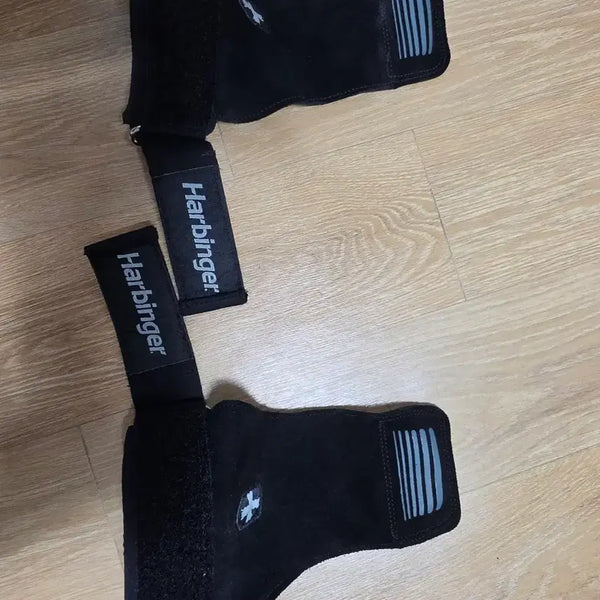 [BUNJANG] Harbinger Lifting Grip Fitness Straps M/L Black / 하빈저 리프팅 그립 헬스 스트랩 M/L 블랙