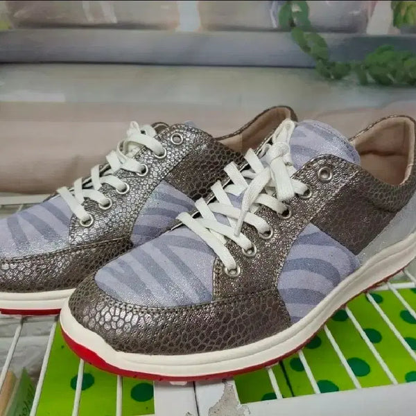 [BUNJANG] MUKE Women's Spikeless Golf Shoes & Sneakers (Size 250) / 무크 여성골프화 250 플렉스 스파이크리스 골프화 겸 스니커즈 HD72
