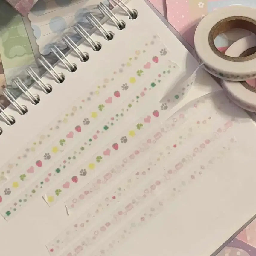 [BUNJANG] Jijes Studio Line Washi Tape Set (2 Types) / [2종set]지제스튜디오 라인 마테