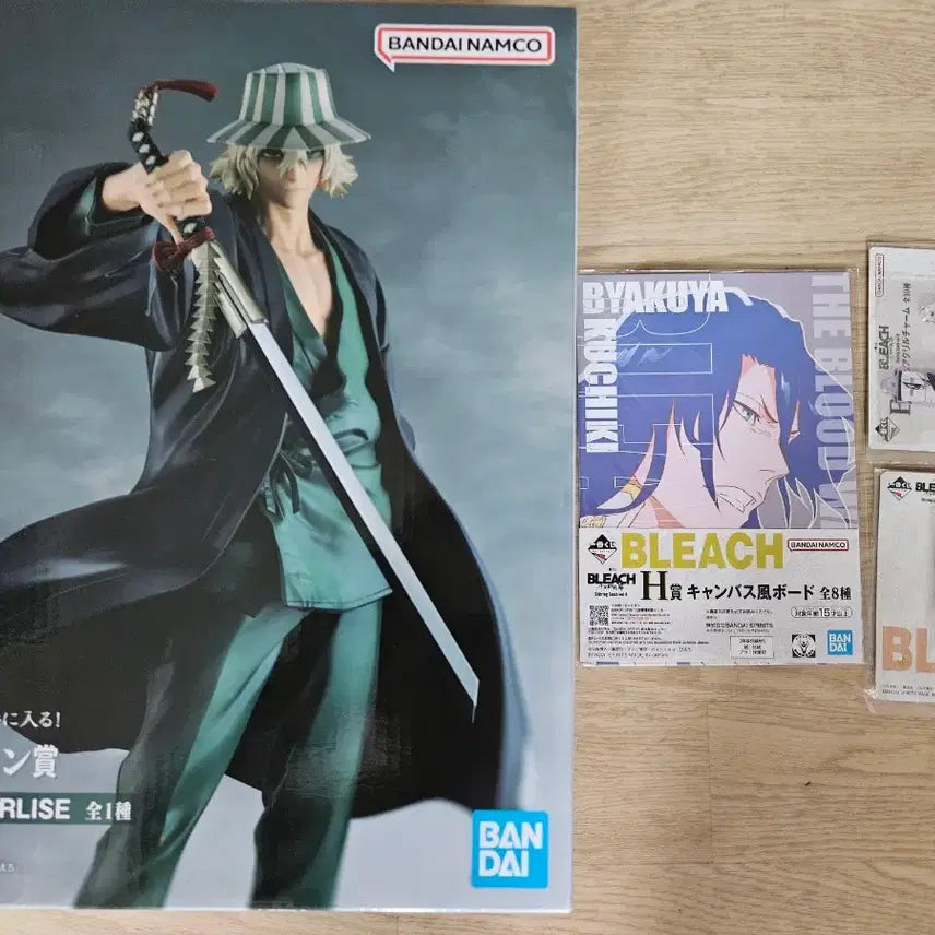 [BUNJANG] Bleach Ichiban Kuji Urahara Kisuke Last One Prize & Sub-Prize Set / 택포21.5)블리치 제일복권 우라하라 라스트원+하위상 팝니다