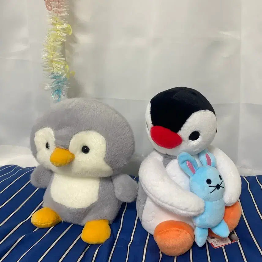 [BUNJANG] Pingu & Pinga Penguin Plush Set / 펭귄 인형 세트 핑구 핑가