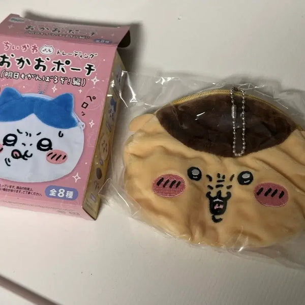 [BUNJANG] Chiikawa Trading Face Pouch New / 치이카와 트레이딩 얼굴 파우치 새상품