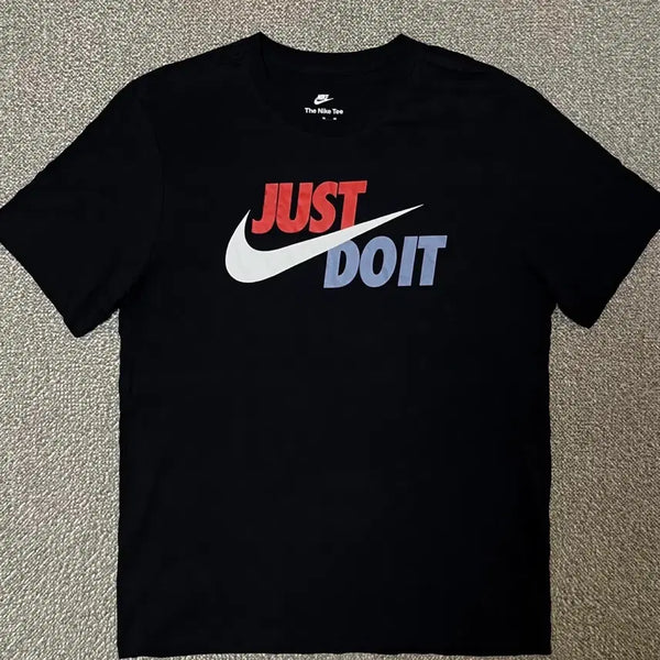 [BUNJANG] Nike Just Do It Graphic Print Performance T-Shirt / (정품/최저가)나이키 반팔 티셔츠 저스트두잇 고급 프린팅 디자인/당일배송!!