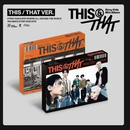 [BUNJANG] Stray Kids THIS + THAT Version Sealed Album 2-Set Bundle / StrayKids 미개봉 앨범 THIS + THAT ver 2종 세트