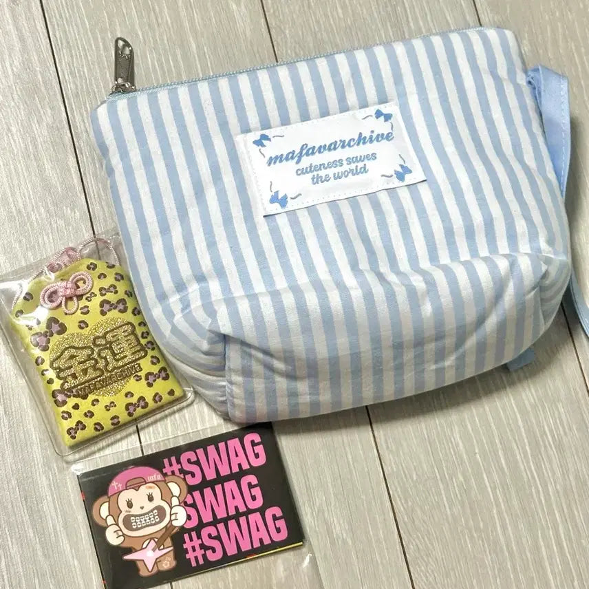 [BUNJANG] Mafia Pouch Omamori Sticker Set / 마페아 오마모리 파우치 스티커