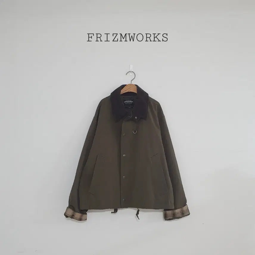 [BUNJANG] Frizworks Khaki Hunter Jacket XL / No.26081004 프리즈웍스 자켓 카키 헌터자켓