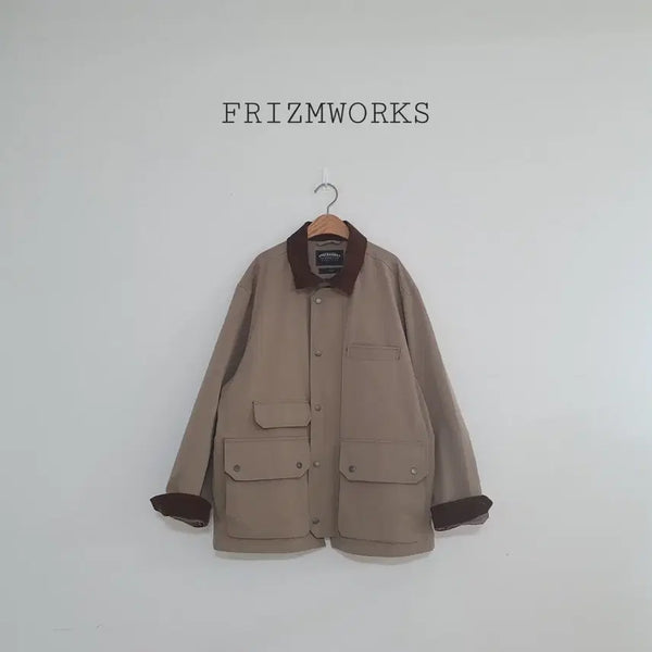 [BUNJANG] Freezeworks Beige Hunting Jacket / No.26081006 프리즈웍스 베이지 야상자켓 헌팅 자켓 워크자켓