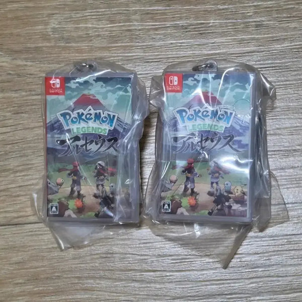 [BUNJANG] Pokemon Legends Arceus Cartridge Keychain Holder / 미개봉 포켓몬스터 카트리지 키링 키홀더 레알세 아르세우스