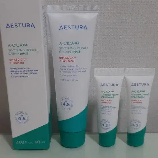 [BUNJANG] Aestura Atobarrier Cica365 Repair Cream pH 4.5 60ml / 에스트라 에이시카365 리페어 크림 pH4.5 60ml
