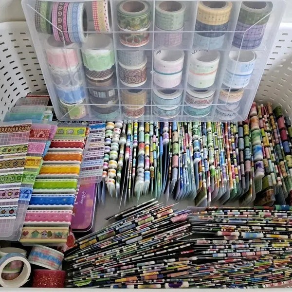 [BUNJANG] Washi Tape (Randomly portioned) / 랜덤 마테 소분