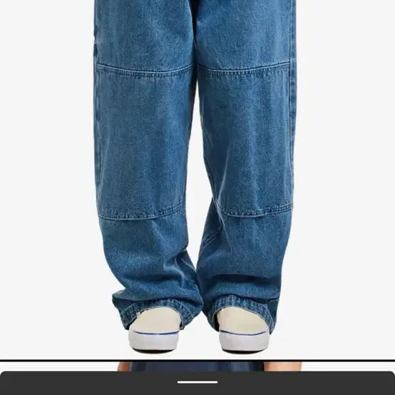 [BUNJANG] OBEY Biggie Double Knee Worker Denim Jeans Light Indigo 32 / OBEY 빅위그 더블 니 워커 데님 라이트 인디고 32사이즈